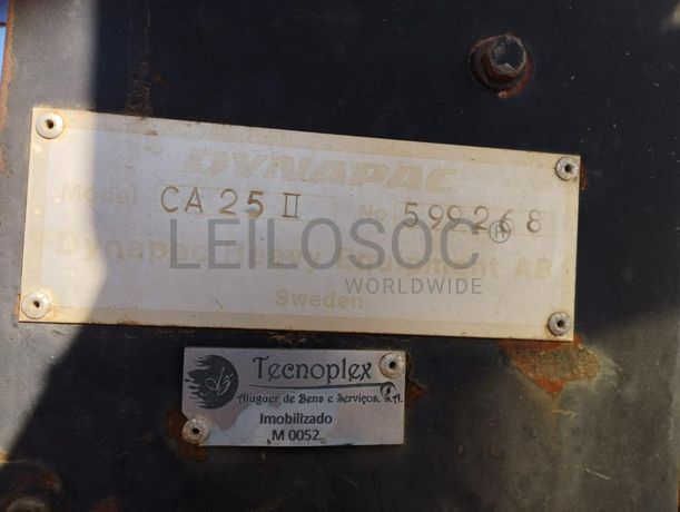 Cilindro Compactador Dynapac ·