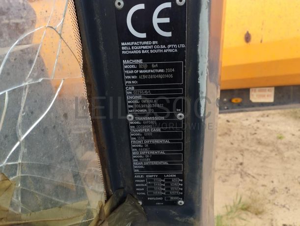 Dumper BELL  B20D ·