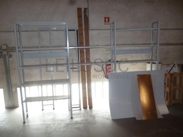 Porta paletes + Chapas de impressão + Diversos