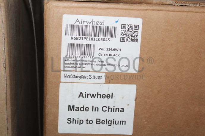 Bicicleta elétrica dobrável 'Airwheel R5'