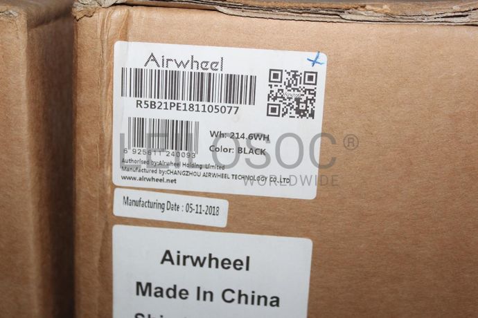 Bicicleta elétrica dobrável 'Airwheel R5'