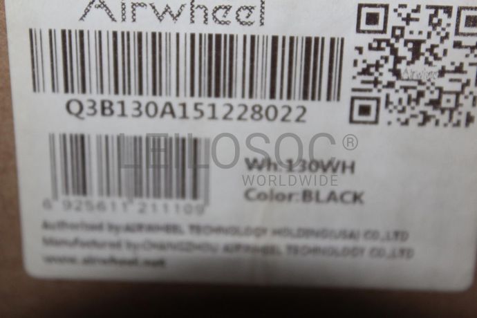 Monociclo elétrico 'Airwheel Q3'