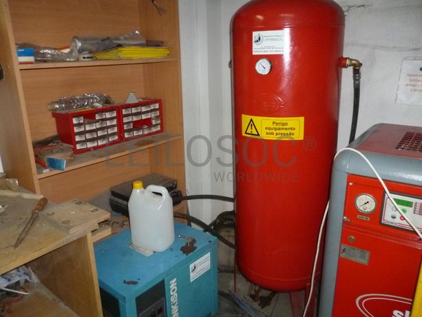 Compressor, depósito e secador de ar · Diversos