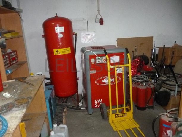 Compressor, depósito e secador de ar · Diversos