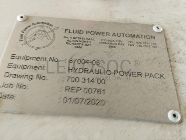Máquina industrial Fluid Power Automático · 