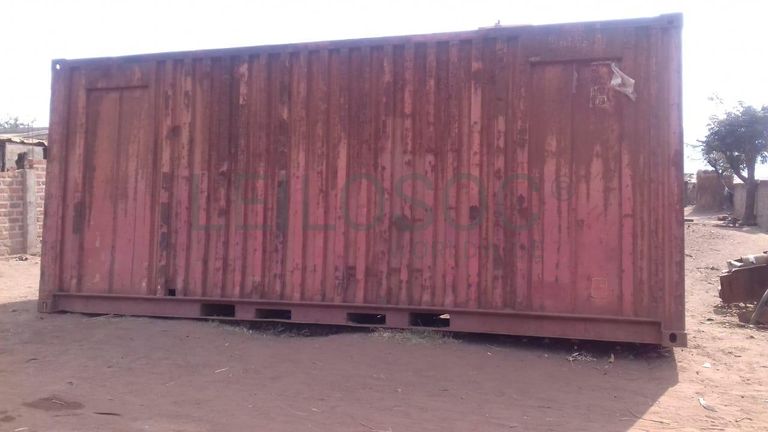 Contentor de 20 pés ·