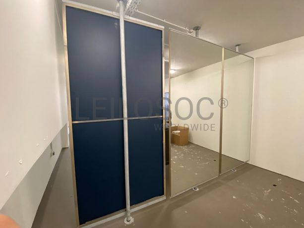 Divisórias com espelho