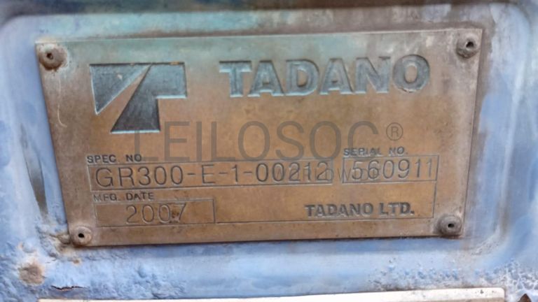 TADANO GR-300EX ·