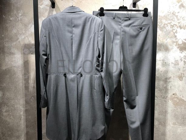 Blazer Smocking e Calças de Homem