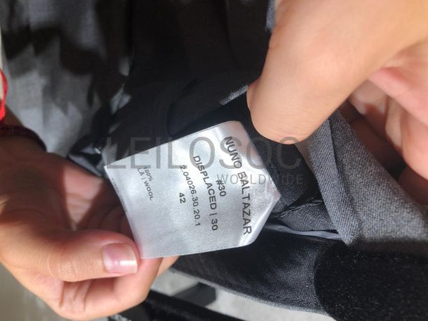 Blazer Smocking e Calças de Homem