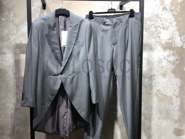 Blazer Smocking e Calças de Homem