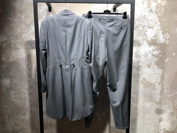 Blazer Smocking e Calças de Homem