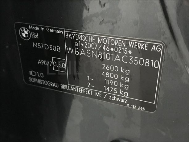 BMW 535 GT 3.0 · Ano 2011