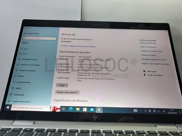 Portátil HP EliteBook X360