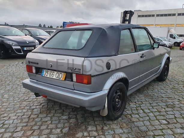 Volkswagen Golf Cabrio 1.8 GTI · Ano 1989