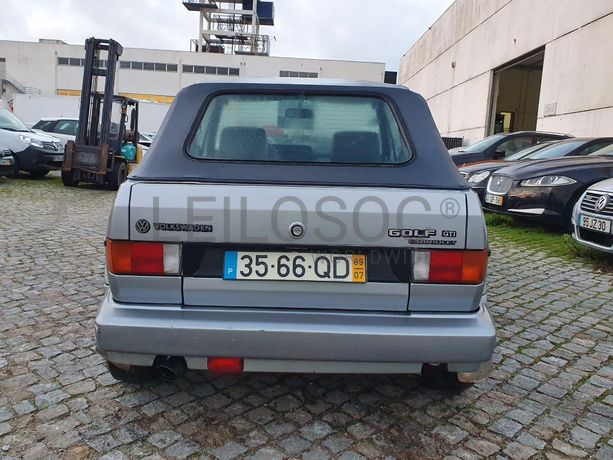 Volkswagen Golf Cabrio 1.8 GTI · Ano 1989
