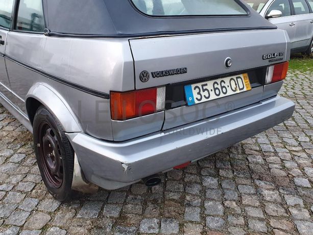 Volkswagen Golf Cabrio 1.8 GTI · Ano 1989