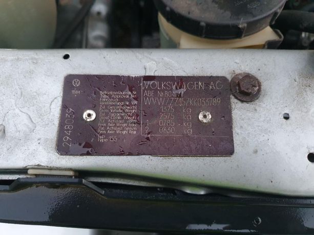 Volkswagen Golf Cabrio 1.8 GTI · Ano 1989