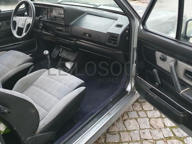 Volkswagen Golf Cabrio 1.8 GTI · Ano 1989