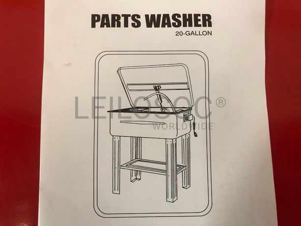 Bancada Lavadora Peças Auto