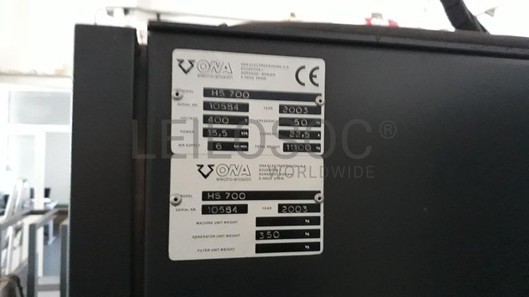 Máquina de eletroerosão