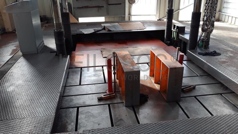 Prensa para ajustar moldes