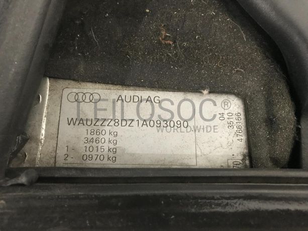 Audi A4 1.9 TDI · Ano 2000