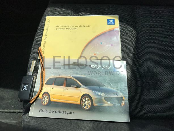 Peugeot 307 SW 1.6 HDI · Ano 2006