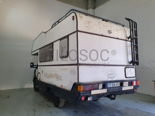 Autocaravana Fiat Ducato 2.4D · Ano 1987