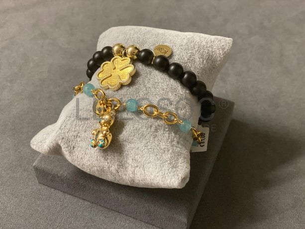 Pulseiras em prata e outros materiais
