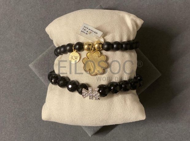 Pulseiras em prata e outros materiais