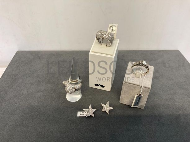 Anéis + Par de Brincos