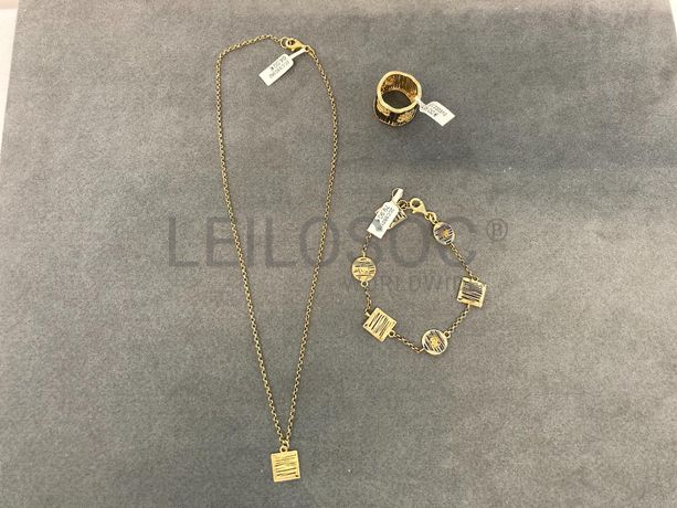 Anel + Pulseira + Colar