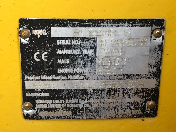 Giratória Rastos Komatsu PC88MR-8