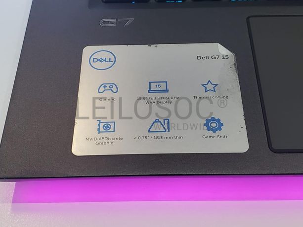 Portátil Dell Inspiron G7 15 7500