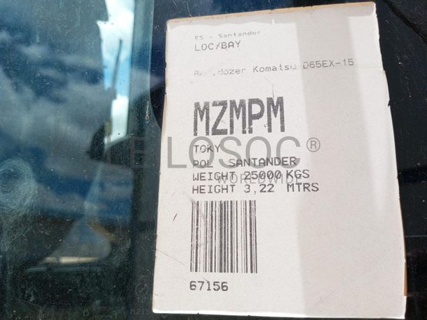 Bulldozer Komatsu ·