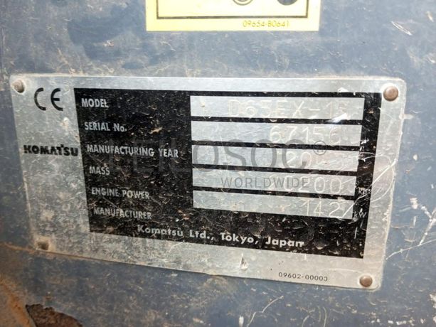 Bulldozer Komatsu ·