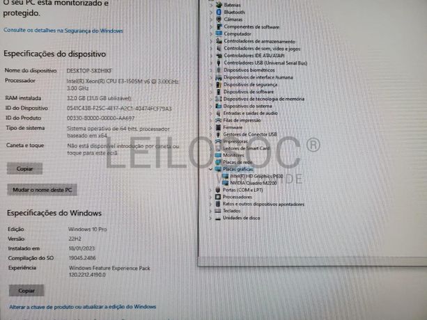 Estação Trabalho Fujitsu