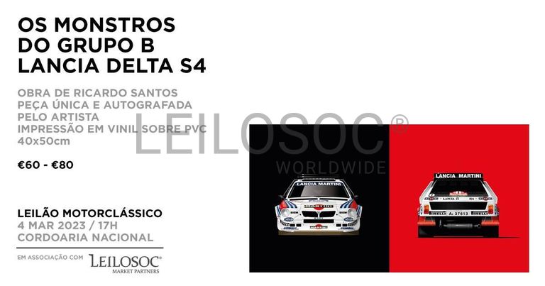 OS MONSTROS DO GRUPO B LANCIA DELTA S4