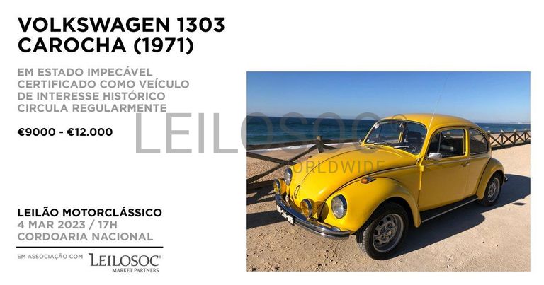 VOLKSWAGEN 1303 CAROCHA (1971)