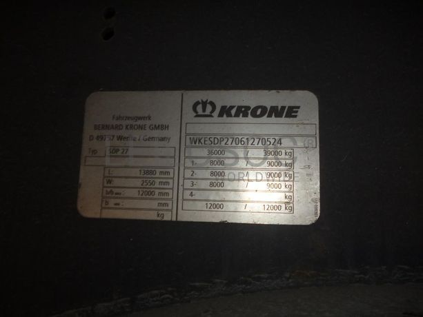 Semirreboque KRONE