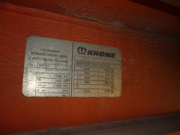 Semirreboque KRONE