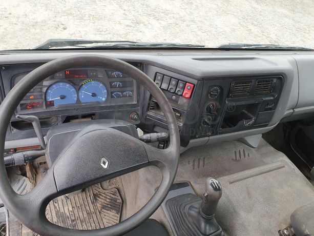 Renault Premium com Grua Atlas Copco 13.01 Basculante