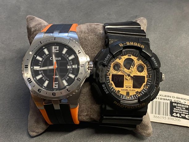 Relógios CELSUS e D-SHOCK (Daniel Klein)