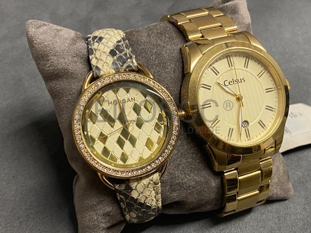 Relógios MORGAN e CELSUS