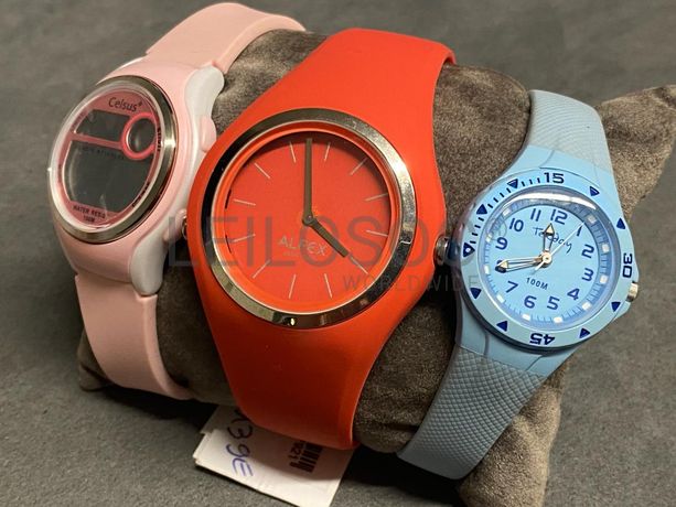 Relógios CELSUS, ALFEX E TEKDAY