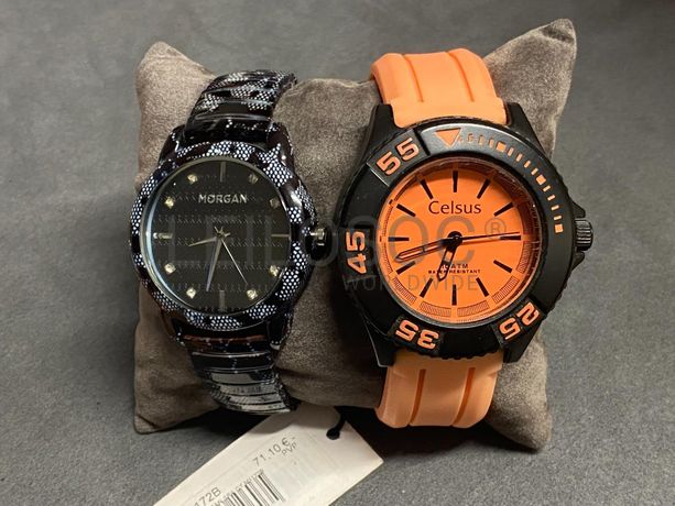 Relógios MORGAN e CELSUS