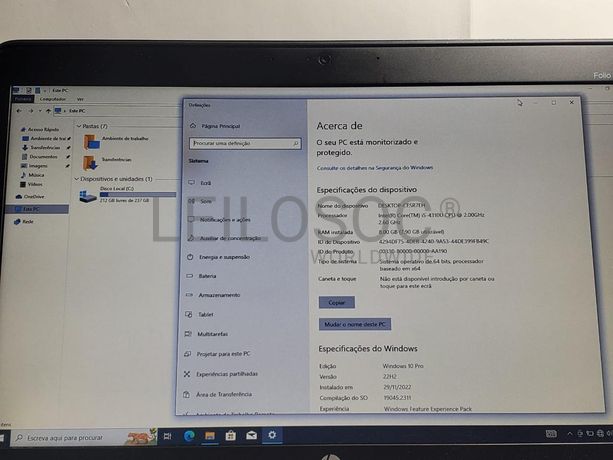 Portátil HP Folio 1040