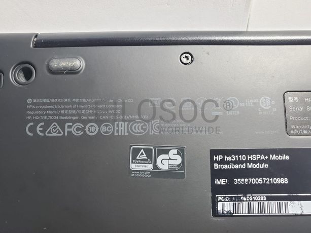 Portátil HP Folio 1040