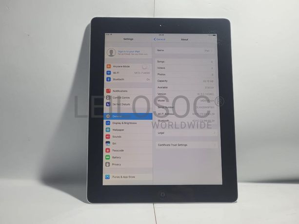 Tablet iPad  4th